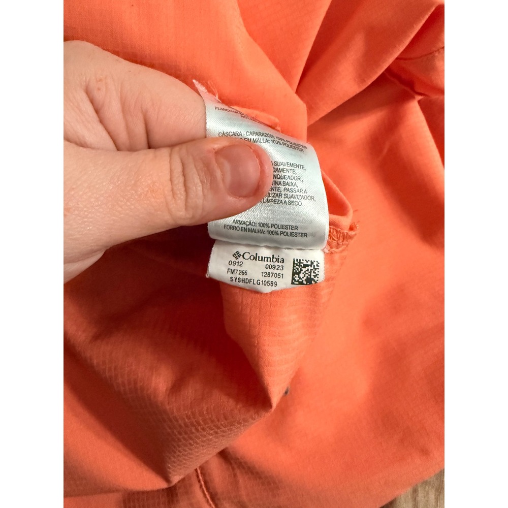 Columbia PFG‎ Tamiami II Fishing Shirt XL Orange Short Sleeve Button Up FM7266 - Picture 5 of 5